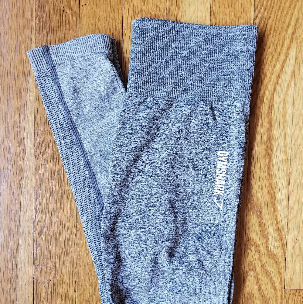 gymshark ombre leggings grey